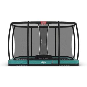 BERG Ultim Champion Trampoline InGround 330 Vert + Filet de Sécurité Deluxe