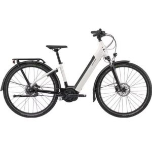 Cannondale Mavaro Neo 4 Shimano Nexus 5V Courroie 500 Wh 29" Blanc