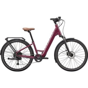 Vélo de Ville Électrique Cannondale Mavaro Neo SL 2 Low Step Thru MicroShift 7V 360 Wh 27.5" Rouge