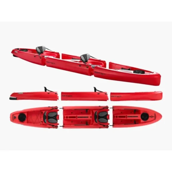 Kayak de randonnée ROUGE