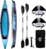 Kayak gonflable 2 places Coasto Russel - Dropstitch - Bleu - 430cm - 80cm - 200kg