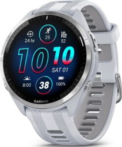 Montre GPS Garmin Forerunner 965 Blanc