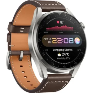 Montre connectée HUAWEI Watch 3 Pro - Edition Classic Marron