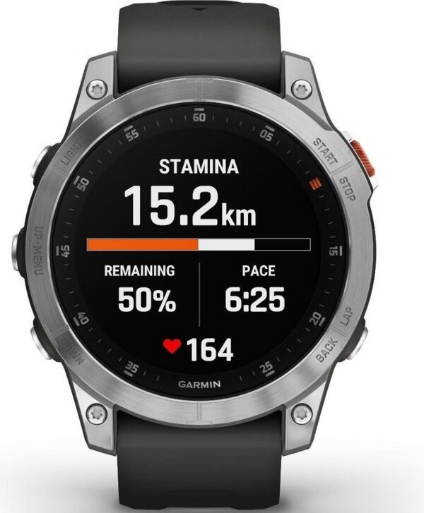 Montre de Sport Garmin Epix Argent / Noir