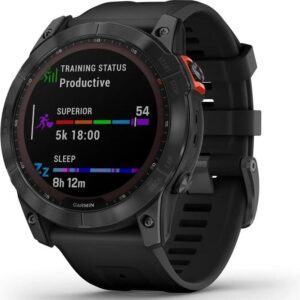 Montre de Sport Garmin Fenix 7X Solar Noir