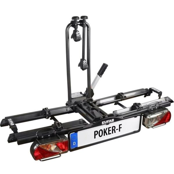 Porte-Vélos sur Boule d'Attelage Eufab Poker-f Prise