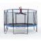 Trampoline Octopulse 460cm - Filet de Protection - Echelle + Kit d'ancrage