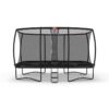 BERG Ultim Champion Trampoline Regular 500 Noir + Filet de Sécurité DLX XL