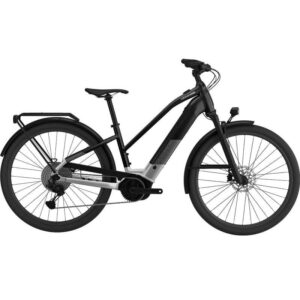 VTC Électrique Cannondale Tesoro Neo X 3 Mid Shimano Cues 9V 500 Wh 29" Noir Gris