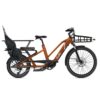 Vélo cargo électrique O2feel Equo Cargo - édition Roland-Garros