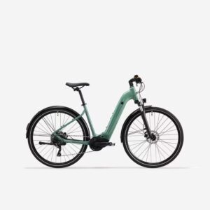 Vélo tout chemin électrique Rockrider e-actv 500 vert
